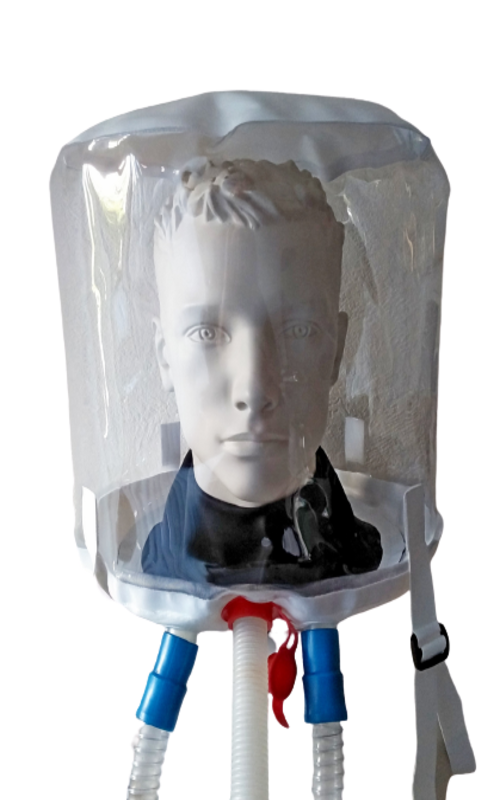 Маска (Ковпак) киснева з резервуаром нереверсивна, розмір L